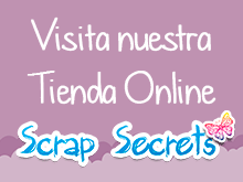 anuncio tienda online Scrap Secrets